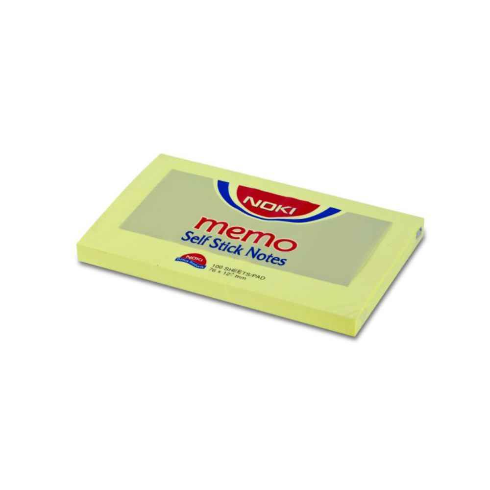 vertical file holders Notite adezive 76x127mm, galben pal noki