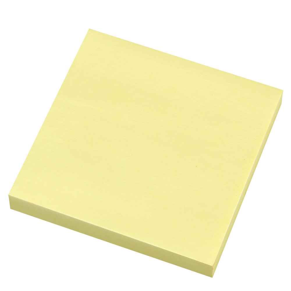 Notes & Cuburi hartie - Notite adezive 76x76mm, galben pal B4U, depozituldns.ro