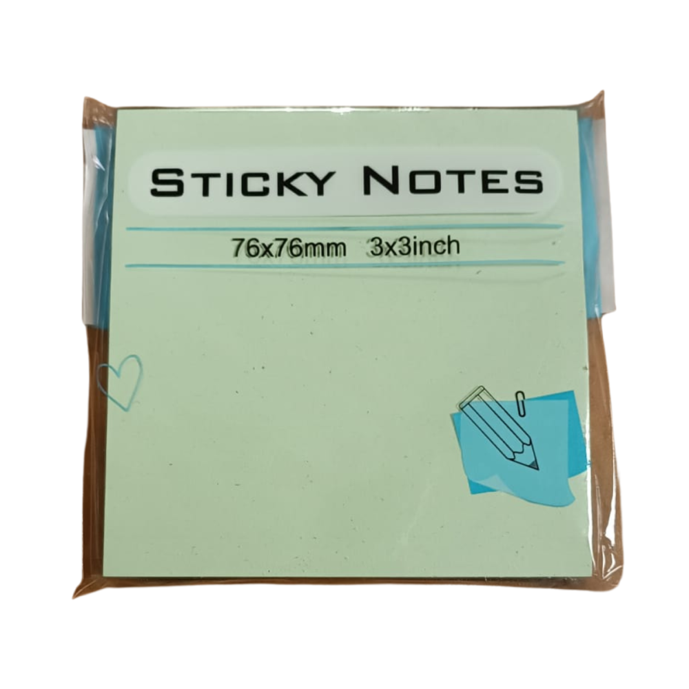 vertical file holders Notite adezive 76x76mm, diverse culori pale cn