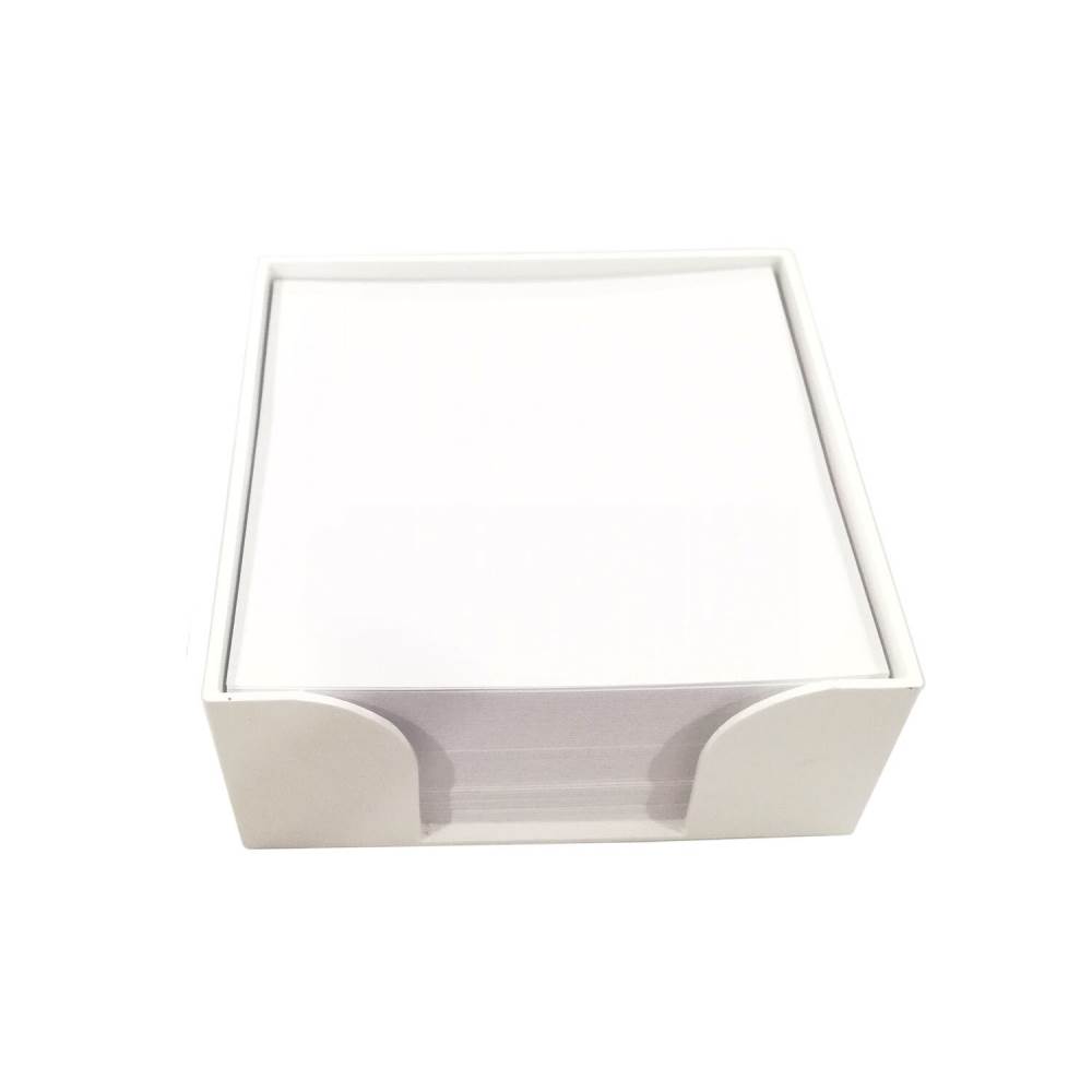 preț metru cub beton Cub hartie alb cu suport plastic