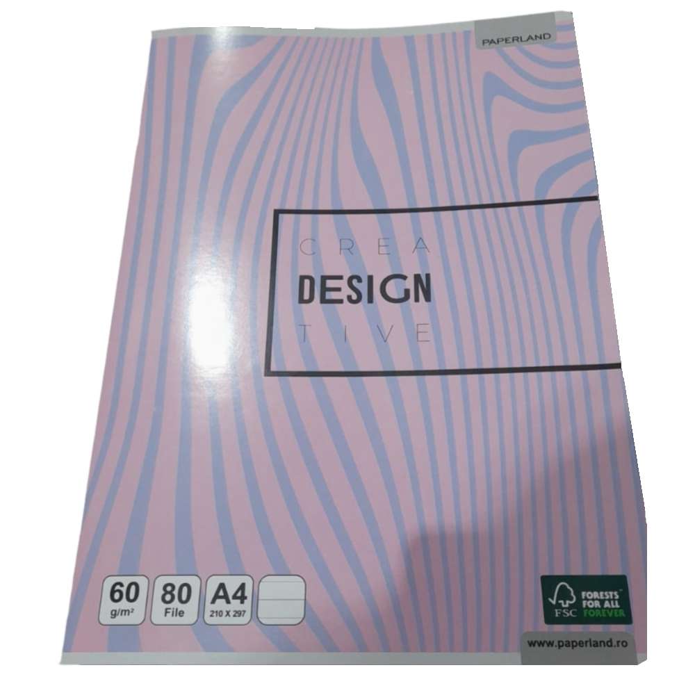 navigator a4 Caiet a4 80 file, dictando foaie alba fb