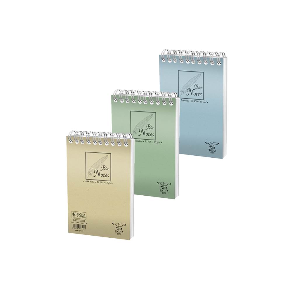 navigator a4 Bloc notes a4, 50 file dictando pigna