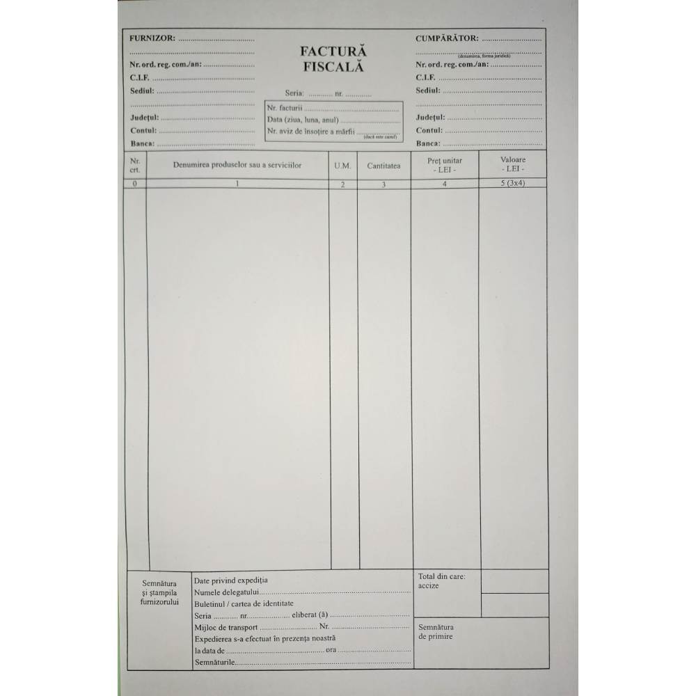 navigator a4 Facturier a4 fara tva autocop 3ex 150file