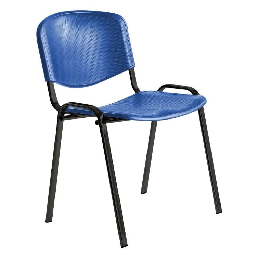 Office Furniture Scaun vizitator felicia rio din plastic, albastru