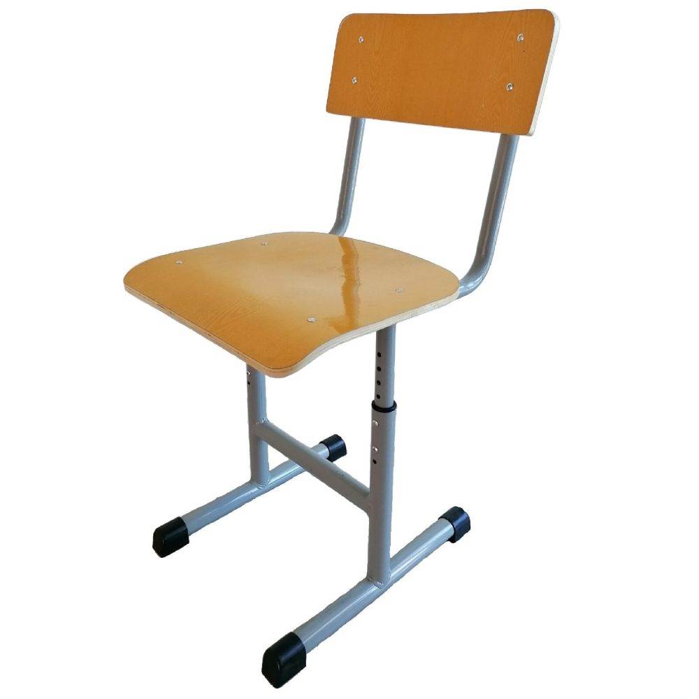 scaun birou reglabil Scaun scolar reglabil lemn 380x350xh460 mm hpl b4u