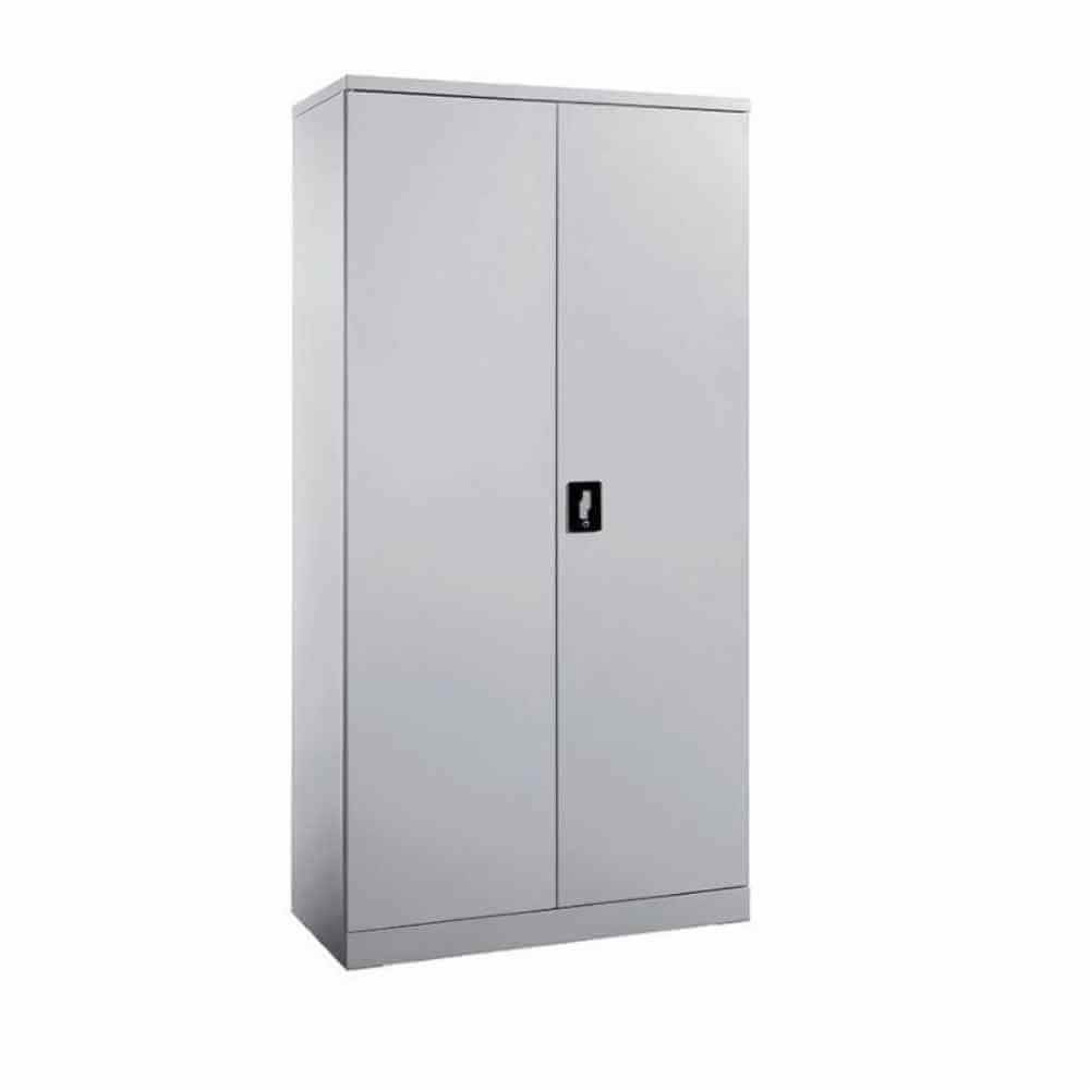 Dulapuri, vestiare si fisete metalice - Fiset metalic, 2 usi, 4 polite, 130 kg/polita, 1980x1000x420mm, gri, B4U, depozituldns.ro