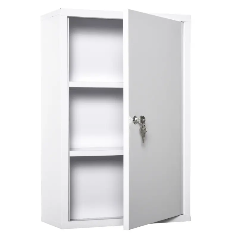 medicamente care scad cortizolul Dulap medicamente alb 600x500x350mm