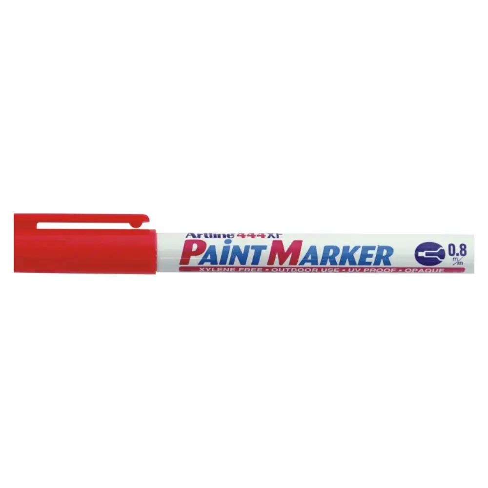 ARTLINE Marker cu vopsea varf rotund 0.8mm rosu artline 444xf