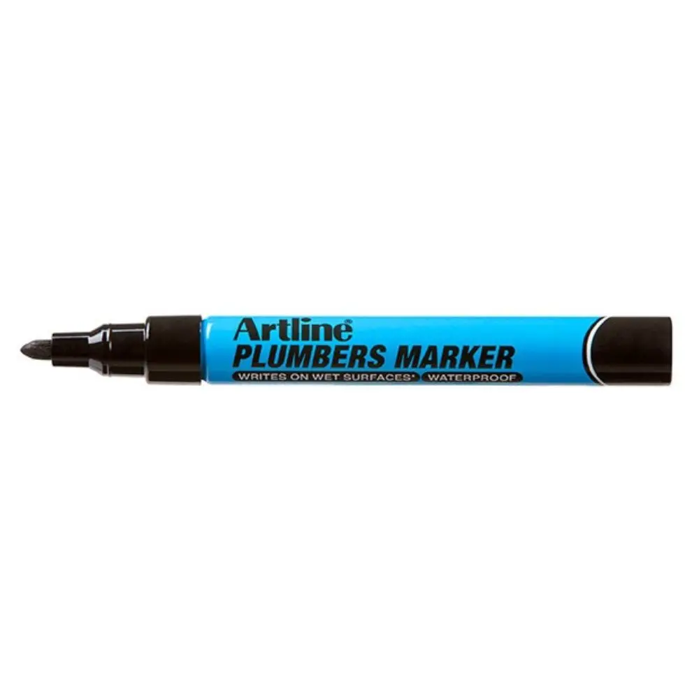 Office Instruments Marker pentru instalatori varf rotund 1.5mm negru artline plumbers