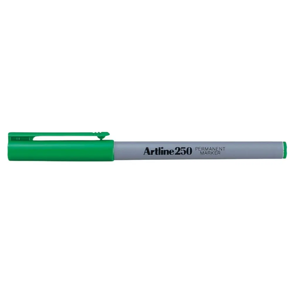 ARTLINE Marker permanent varf rotund 0.4mm verde artline 250