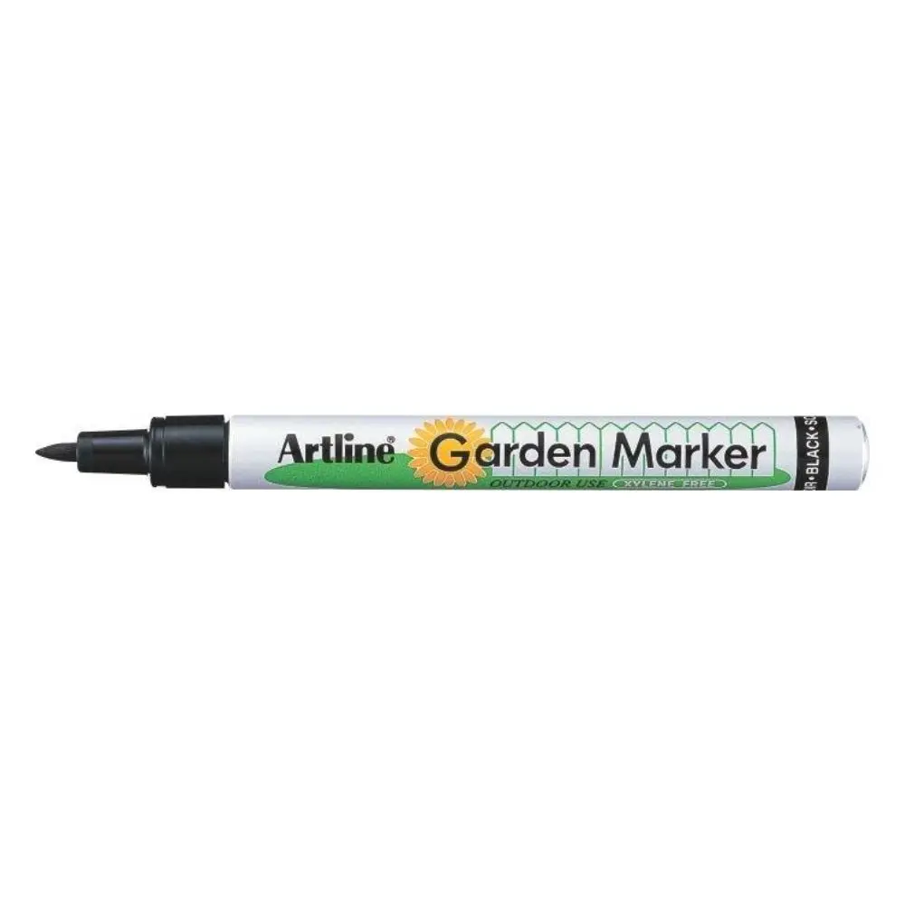 Markers & Highlighters Marker permanent pentru uz exterior varf rotund 0.8mm negru artline garden