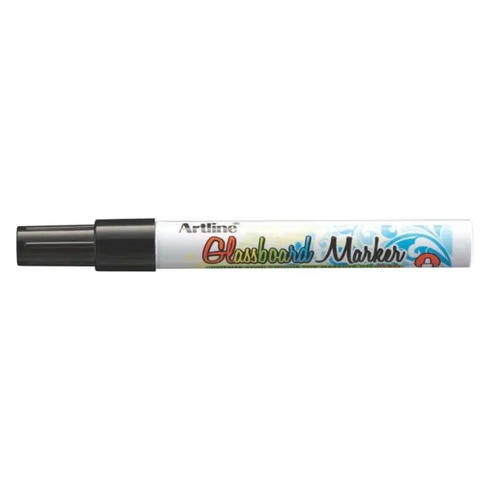 Markers & Highlighters Marker tabla magnetica sticla varf rotund 2.0mm negru artline glassboard