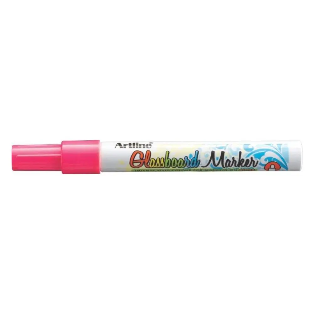 ARTLINE Marker tabla magnetica sticla varf rotund 2.0mm roz artline glassboard