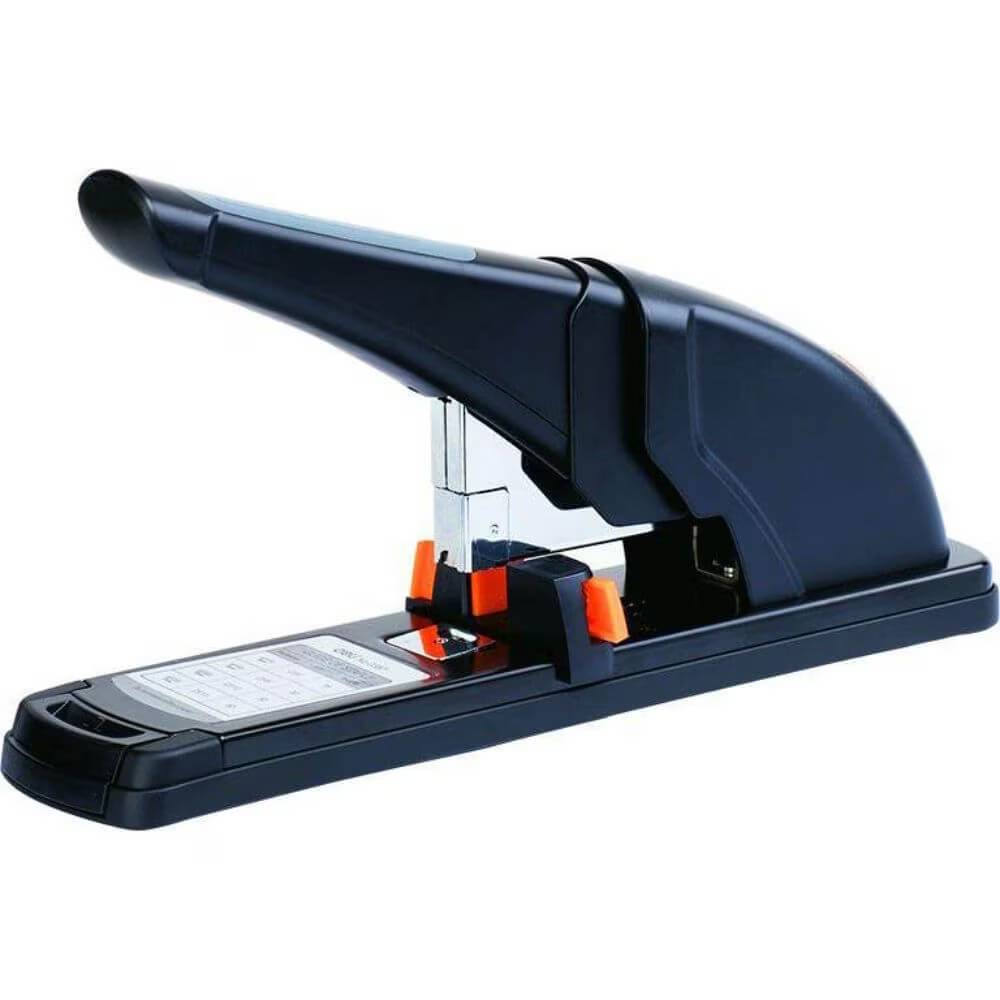 the scum villain's self saving system Capsator din metal 120 coli cu capse 23/6 23/17 power saving deli negru