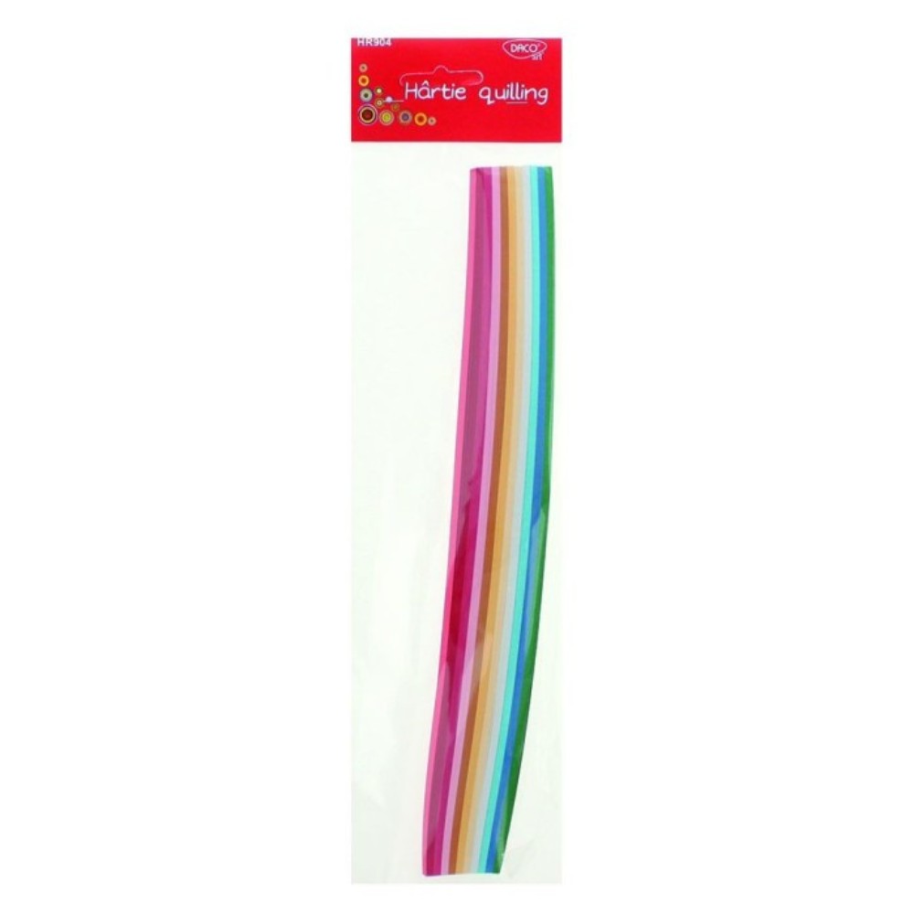 Hartie quilling 30*0.5 cm 300 buc /set daco