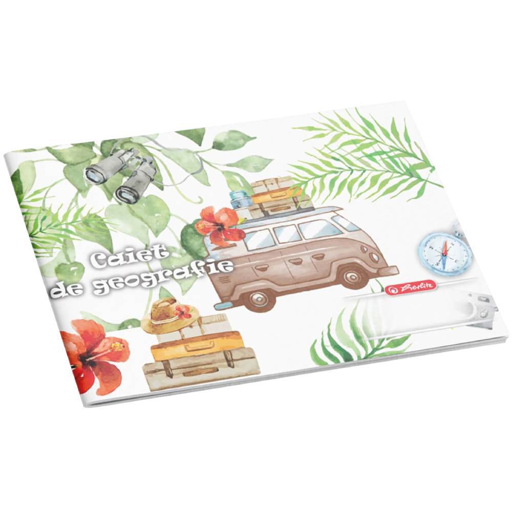 clasa întâi semne grafice caiet tip 1 Caiet geografie 24 file coperta policromie herlitz