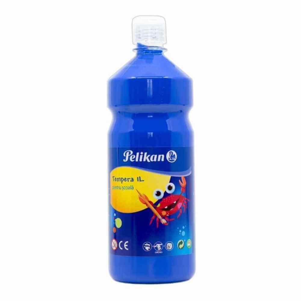 dop urechi Acuarele tempera 1 l albastru ultramarin pelikan