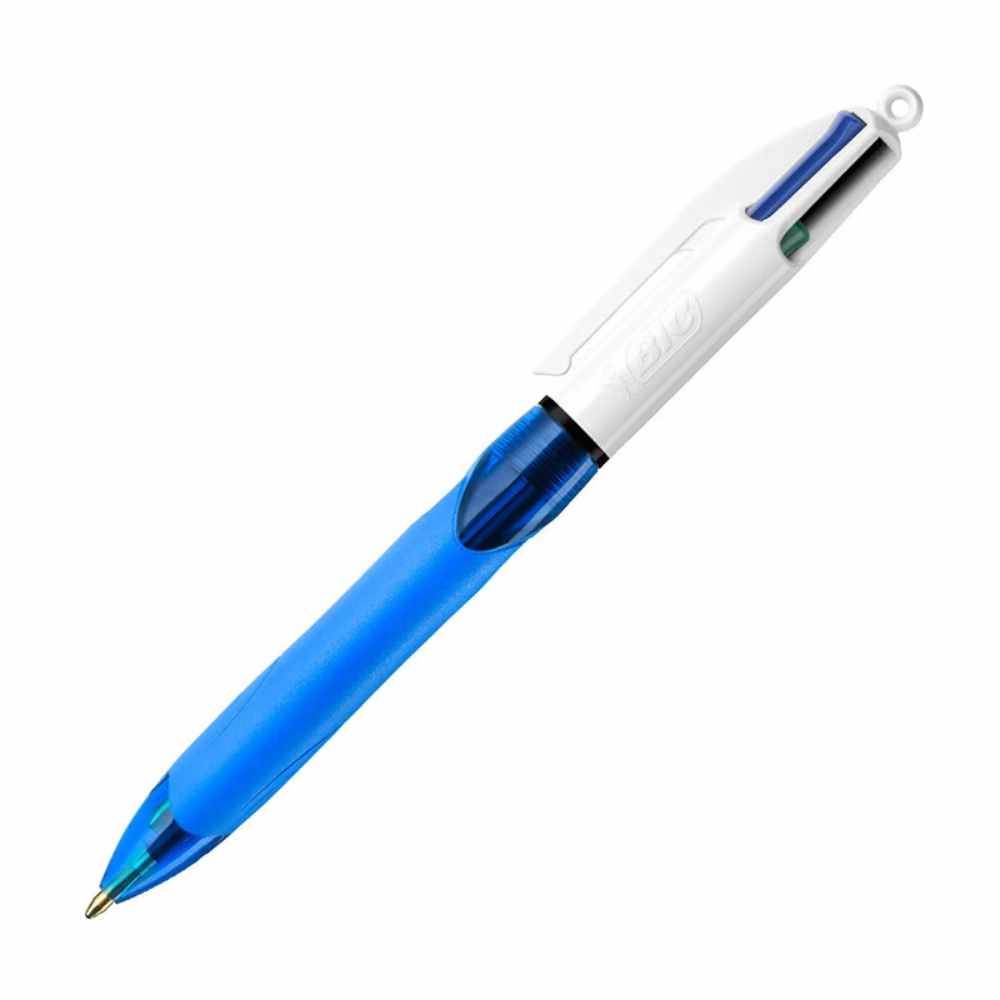 Pens & Pencils Pix retractabil 4 culori cu grip 1 mm color bic