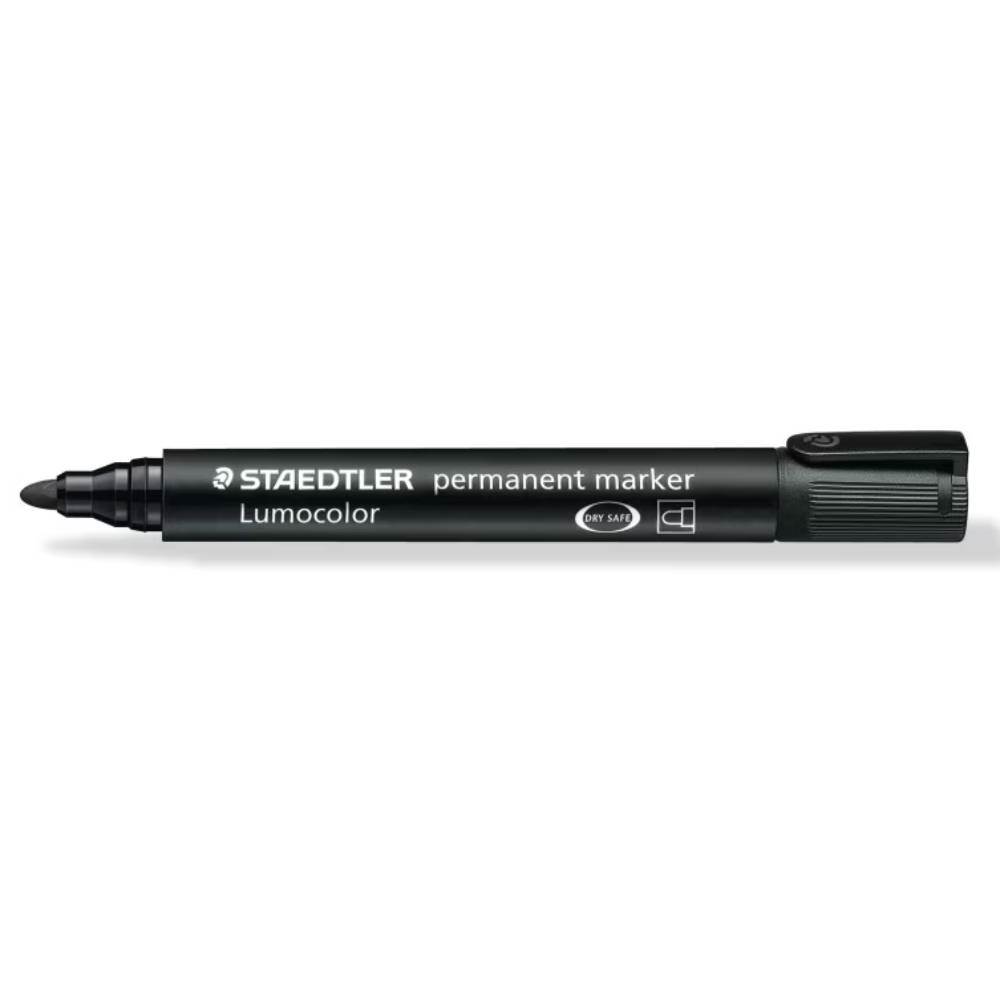 Office Instruments Marker permanent varf rotund 2mm negru staedtler