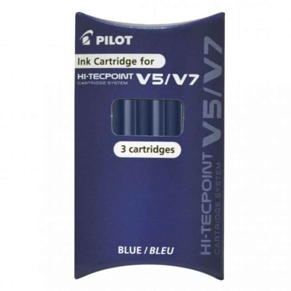 Writing & Drawing Instrument Accessories Rezerva roller v5/v7 reîncarcabil albastru 3 buc/set