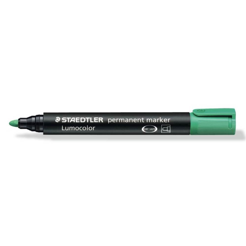 rezerve marker pilot Marker permanent varf rotund 2mm verde staedtler