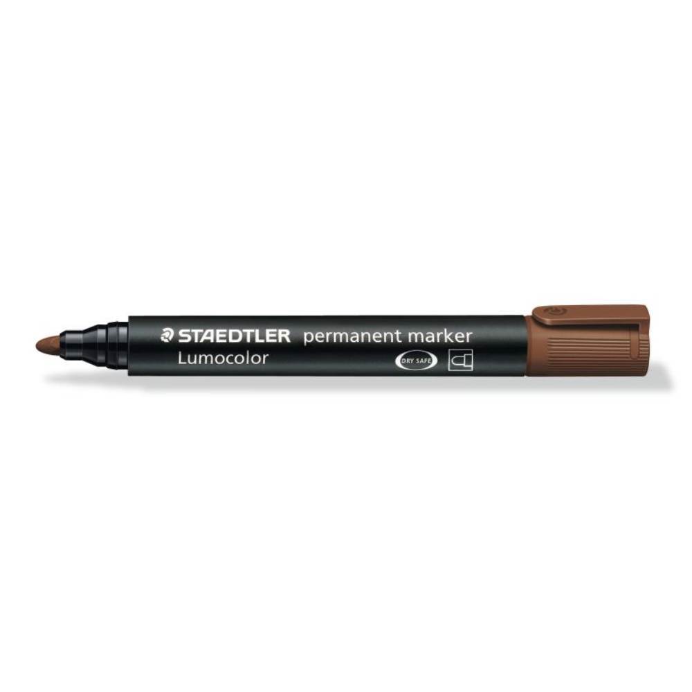 rezerve marker pilot Marker permanent varf rotund 2mm maro staedtler