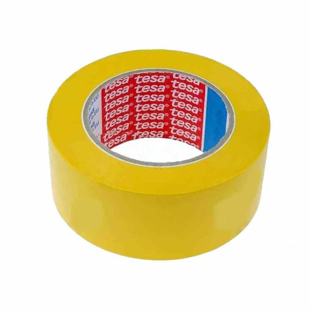 mocheta cauciucata dedeman Banda adeziva marcare 50*33 galben tesa