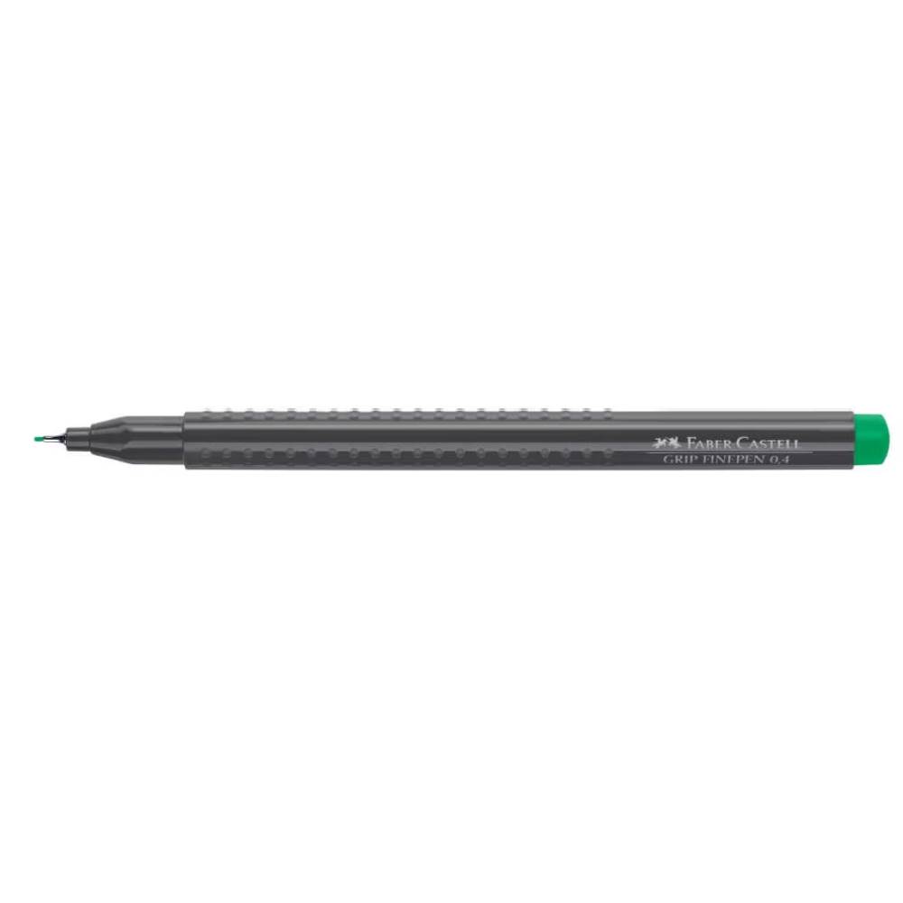Pens & Pencils Liner varf 0.4mm verde faber castell