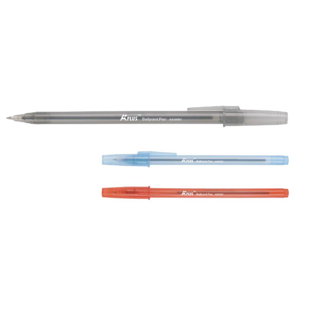 Pens & Pencils Pix unica folosinta cu capac corp opac 0.7 mm rosu a plus aa949v