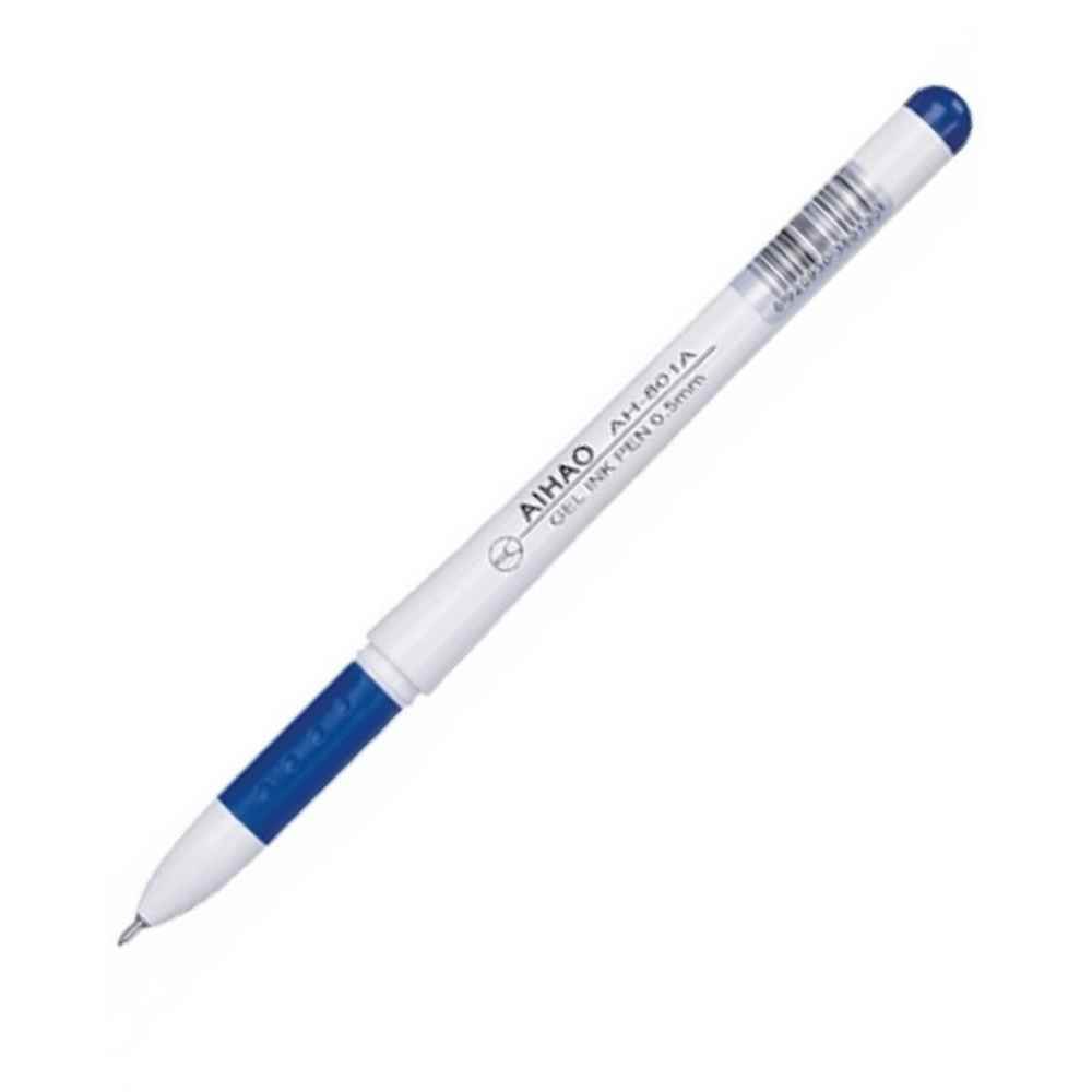 Pens & Pencils Pix cu gel din plastic 0.5mm 801 aihao albastru
