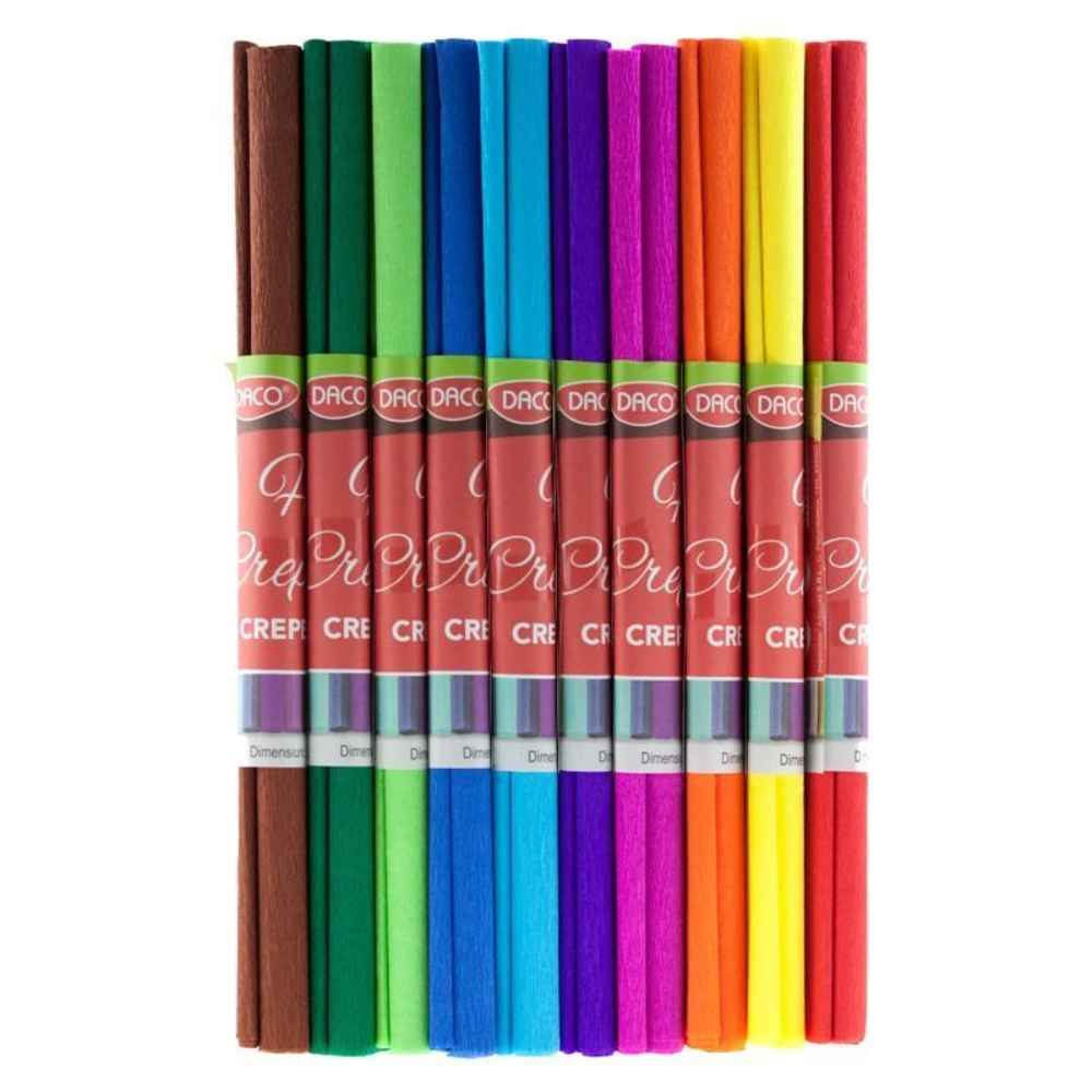 Gift Wrapping Hartie creponata mix 10 buc bucati /set daco