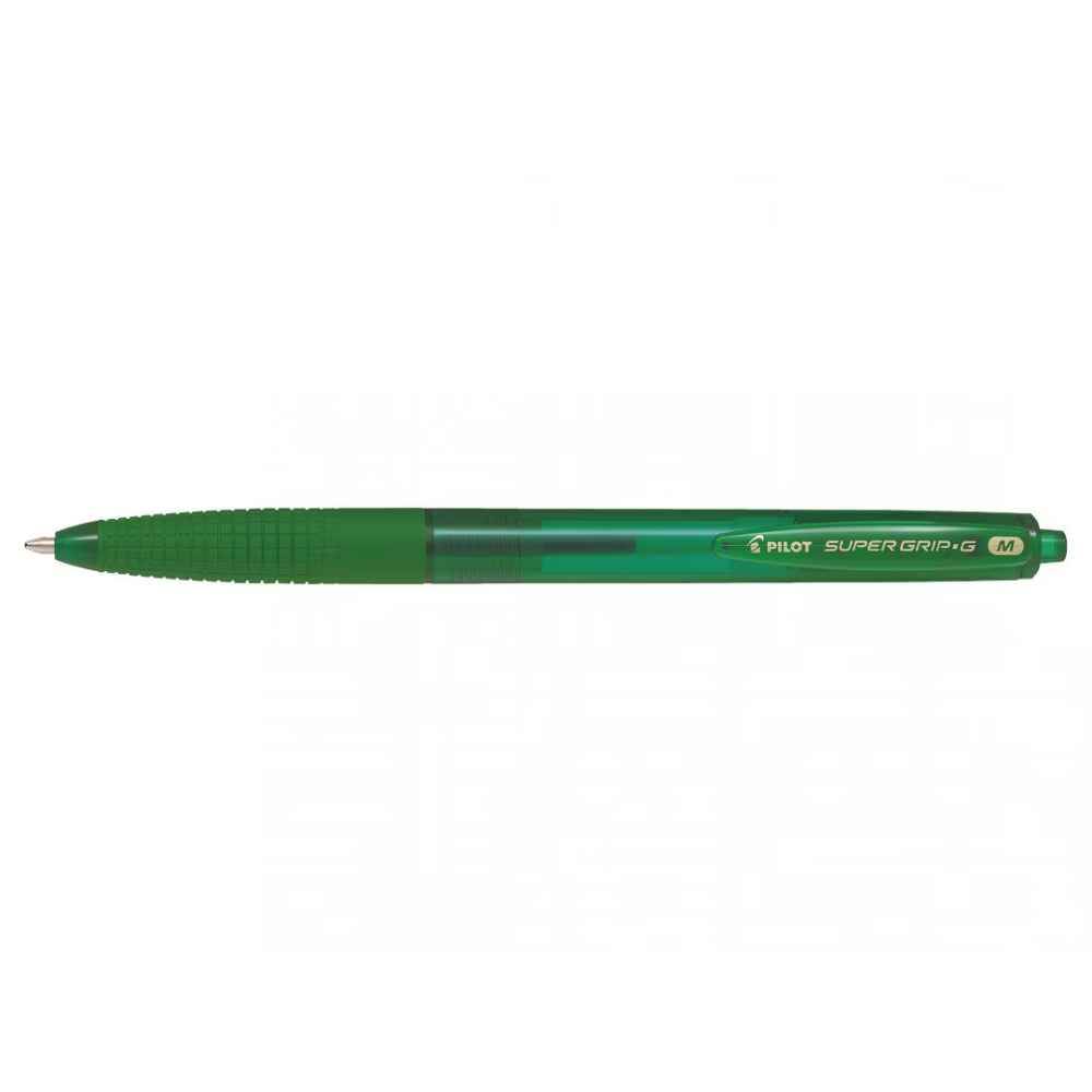 Pens & Pencils Pix cu bila supergrip g, 1.0 mm verde pilot