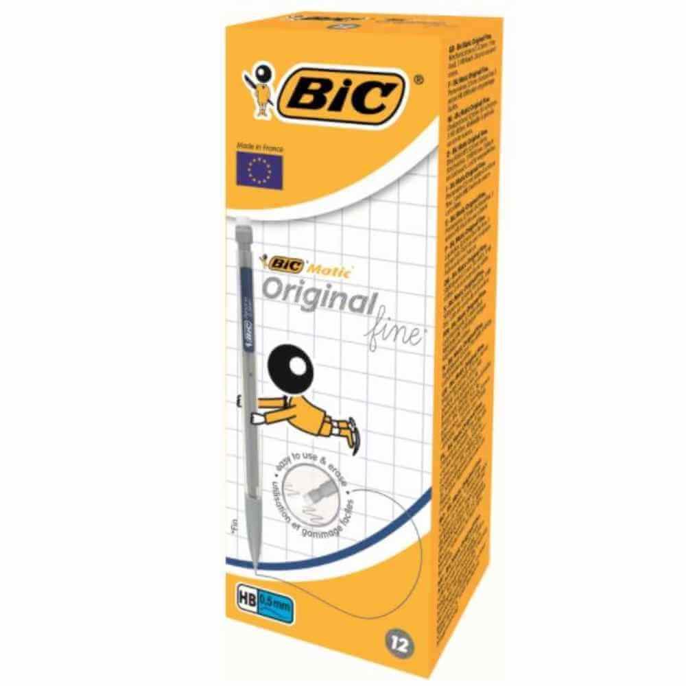 Pens & Pencils Creion mecanic cu radiera 0.5mm bic matic classic