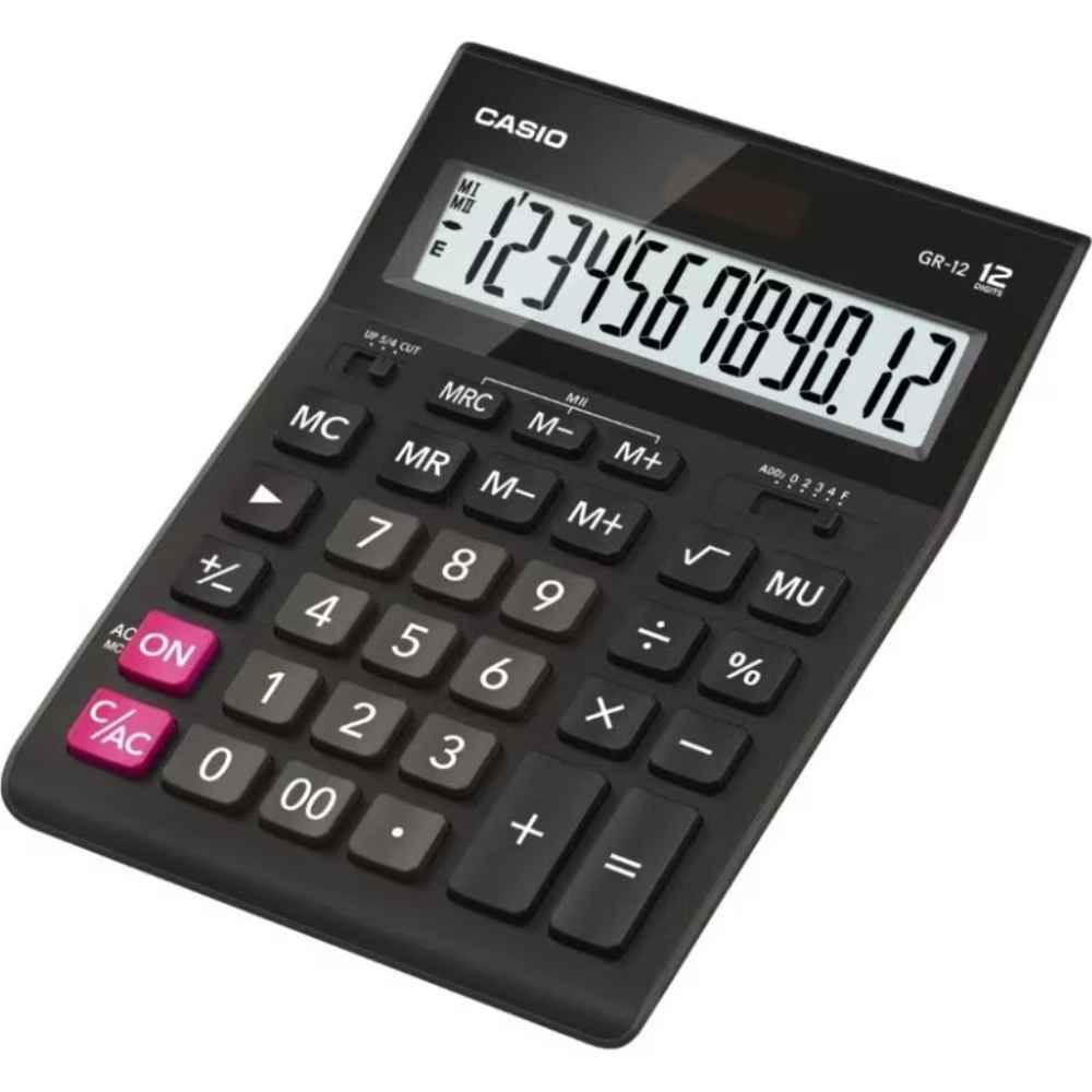 CASIO Calculator de birou 12 digiti  gr-12-w-ep casio