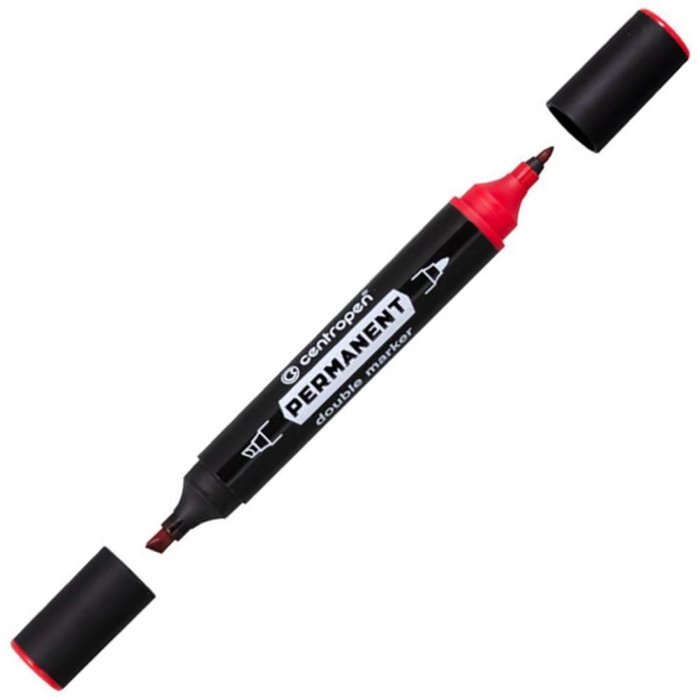 rezerve marker pilot Marker permanent 2 capete centropen 1666 rosu