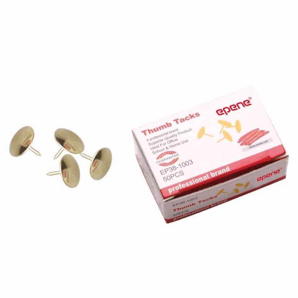 Pioneze aurii 50 buc/cutie epene