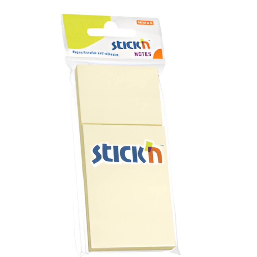 culori pastel Post it autoadeziv 38*51mm 100 file galben pastel stick n hopax