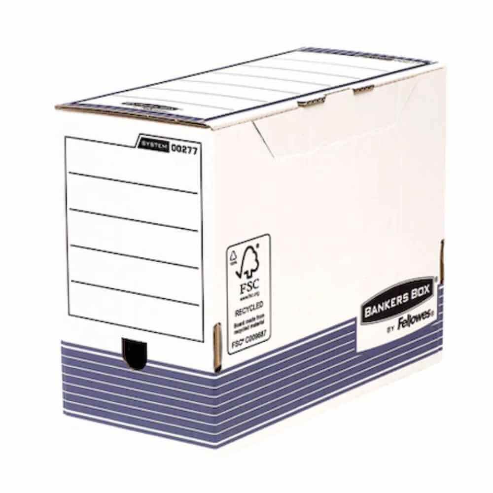 navigator a4 Cutie arhivare, carton, cotor 10 cm, 100 x 250 x 325 mm, alb, fellowes