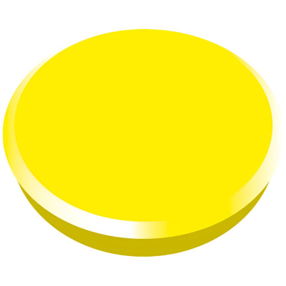 Magneti alco, 24mm, galben, 10buc/set