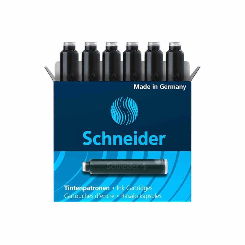 Writing & Drawing Instrument Accessories Rezerva cern, patroane scurte, negru schneider, 6buc/cut