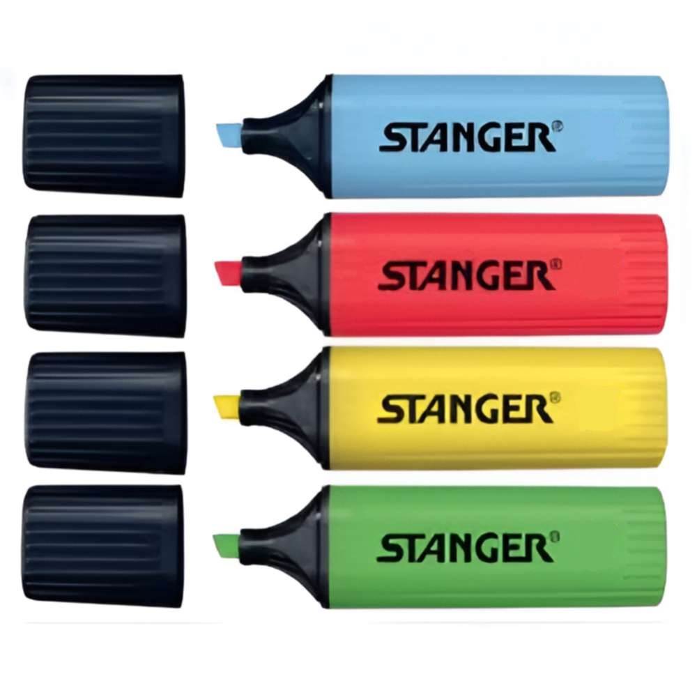 Office Instruments Textmarker 4culori/set stanger