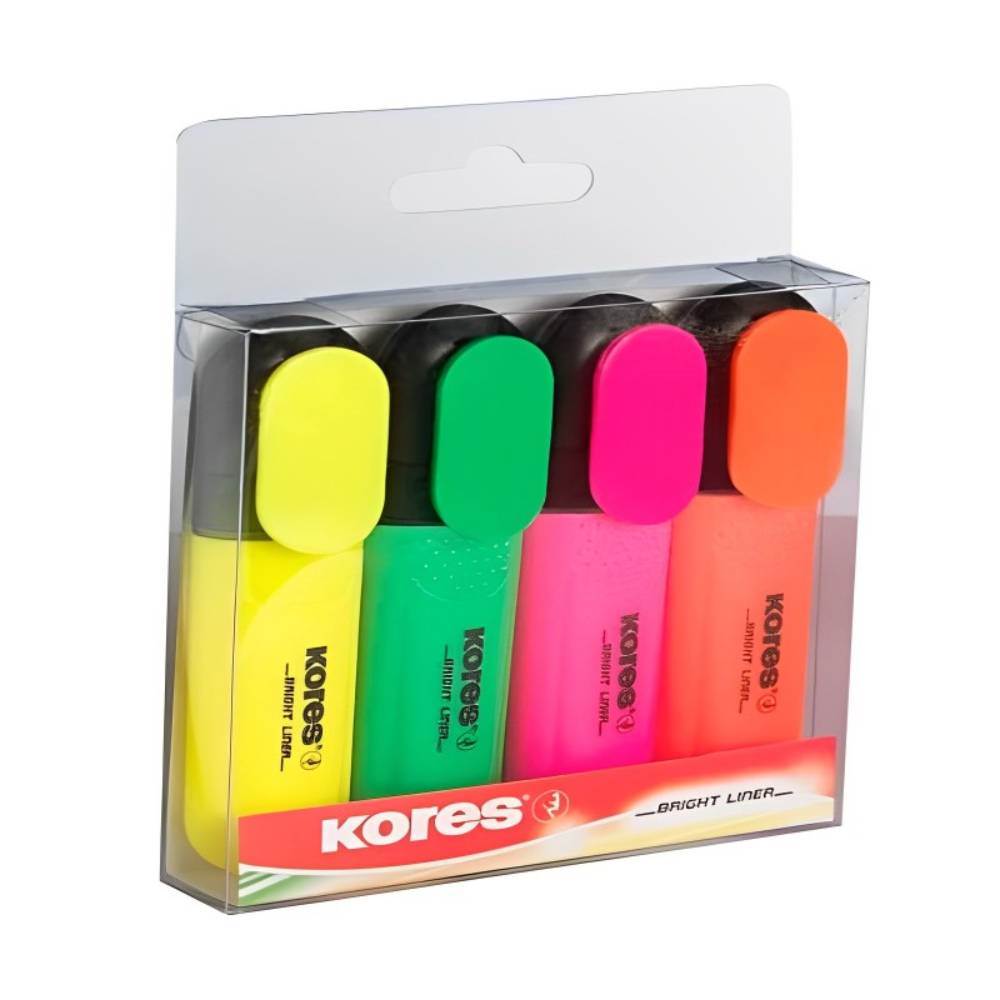 Office Instruments Textmarker 4culori/set kores krs3614