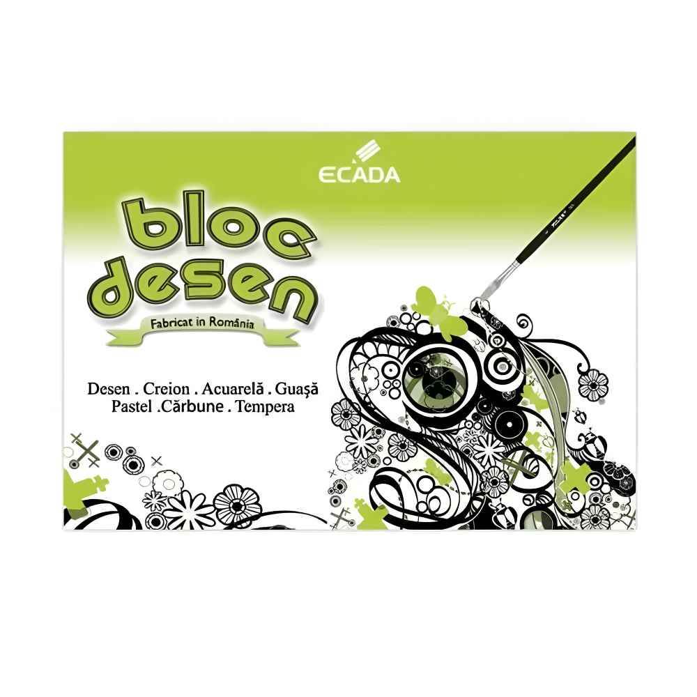 Bloc pentru desen a4 15 file 120 gr ecada