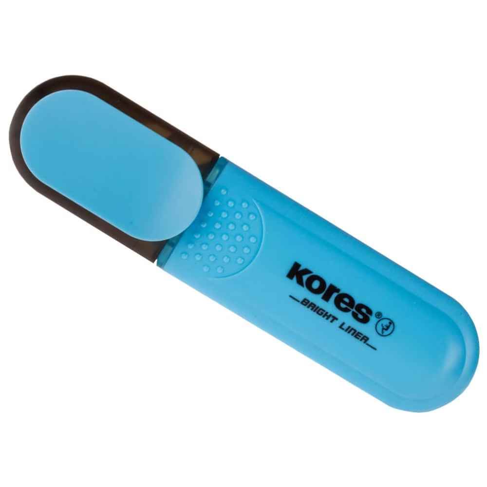 rezerve marker pilot Textmarker kores, vf.retezat, 0.5-5mm, albastru krs3610