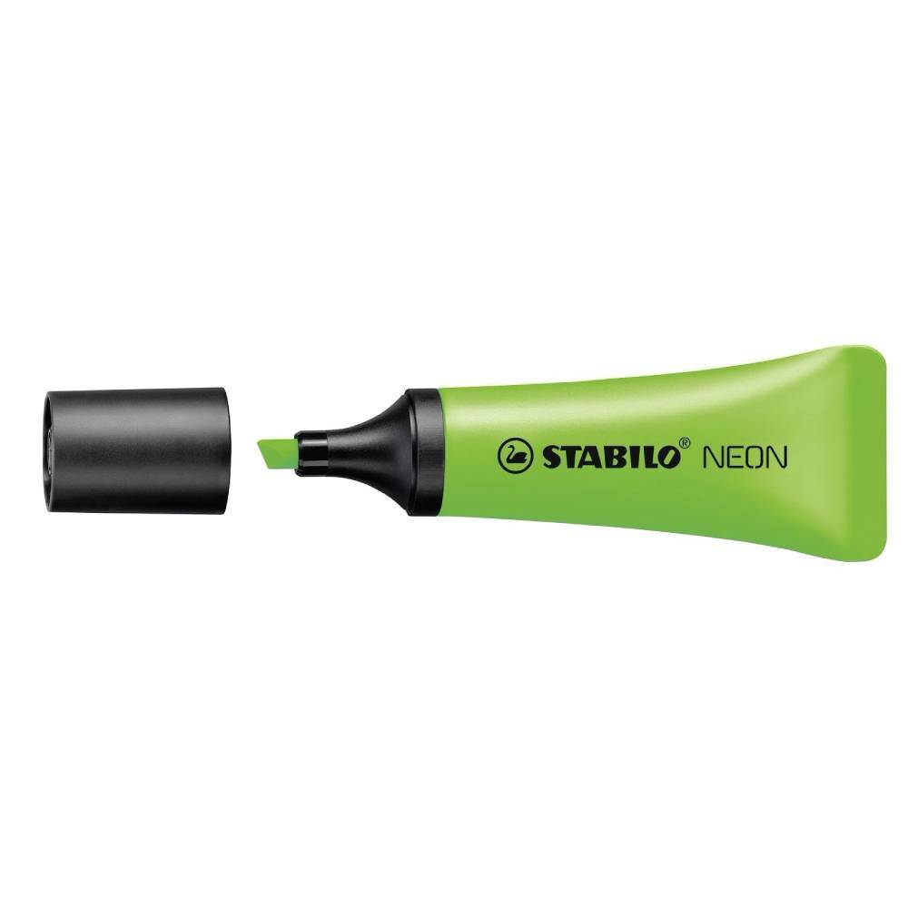comoda televizor Textmarker stabilo neon , vf.retezat, 2-5mm, verde