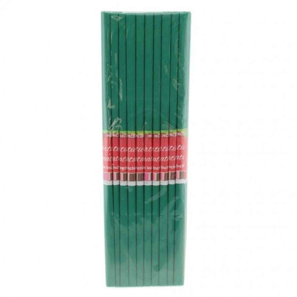 Gift Wrapping Hartie creponata verde inchis daco
