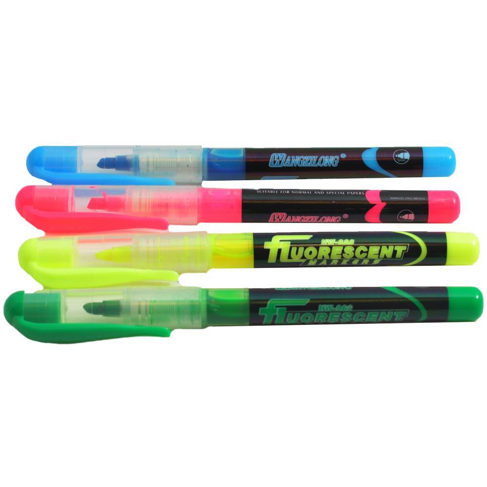 cat inseamna 1/4 lichid Textmarker cu lichid, 0.3mm, varf tesit, cn 4cul/set