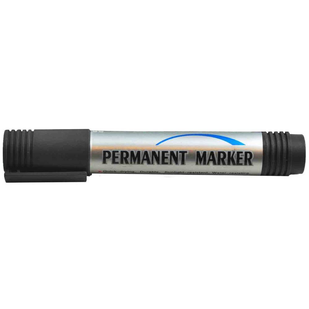 rezerve marker pilot Marker permanent negru, varf rotund rx200