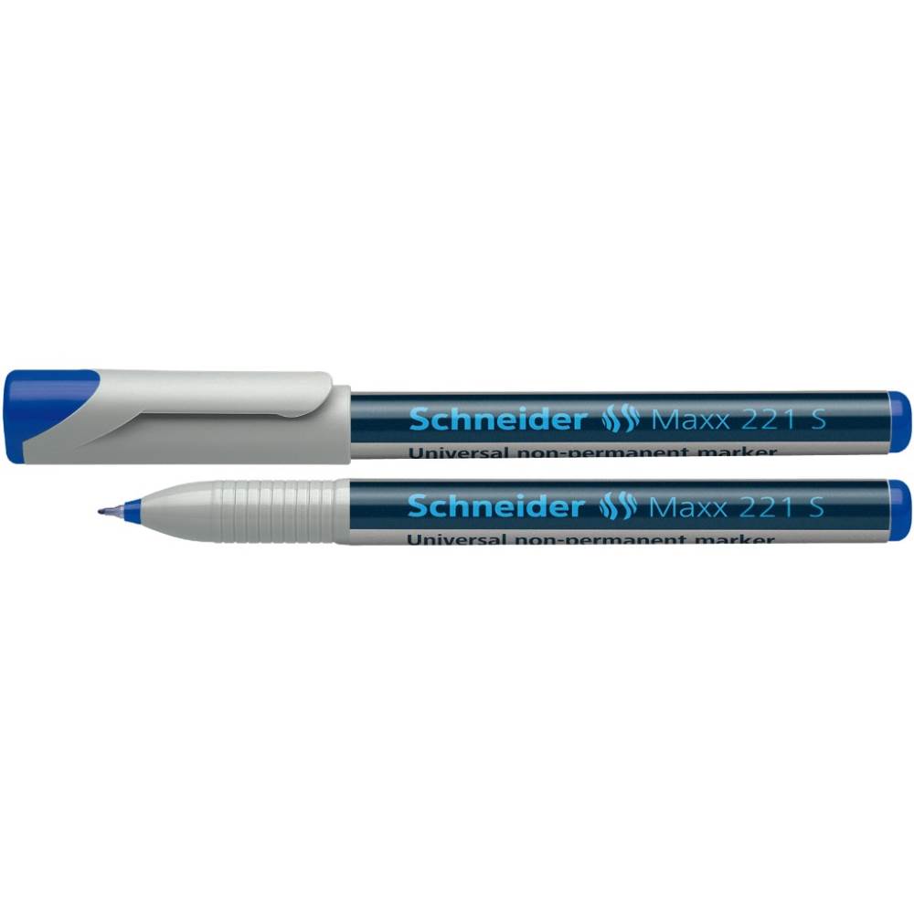 contabilitatea organizatiilor non profit – ghid practic complet Marker universal non-permanent 0.4mm schneider maxx 221s, albastru