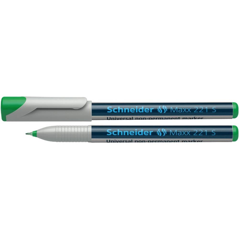 contabilitatea organizatiilor non profit – ghid practic complet Marker universal non-permanent 0.4mm schneider maxx 221s, verde